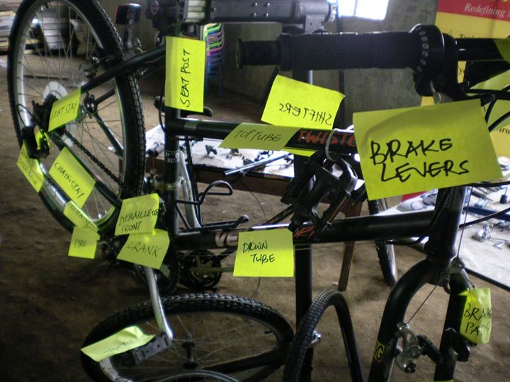 Bicycle Repair Clinic: by Wheels Of Africa image